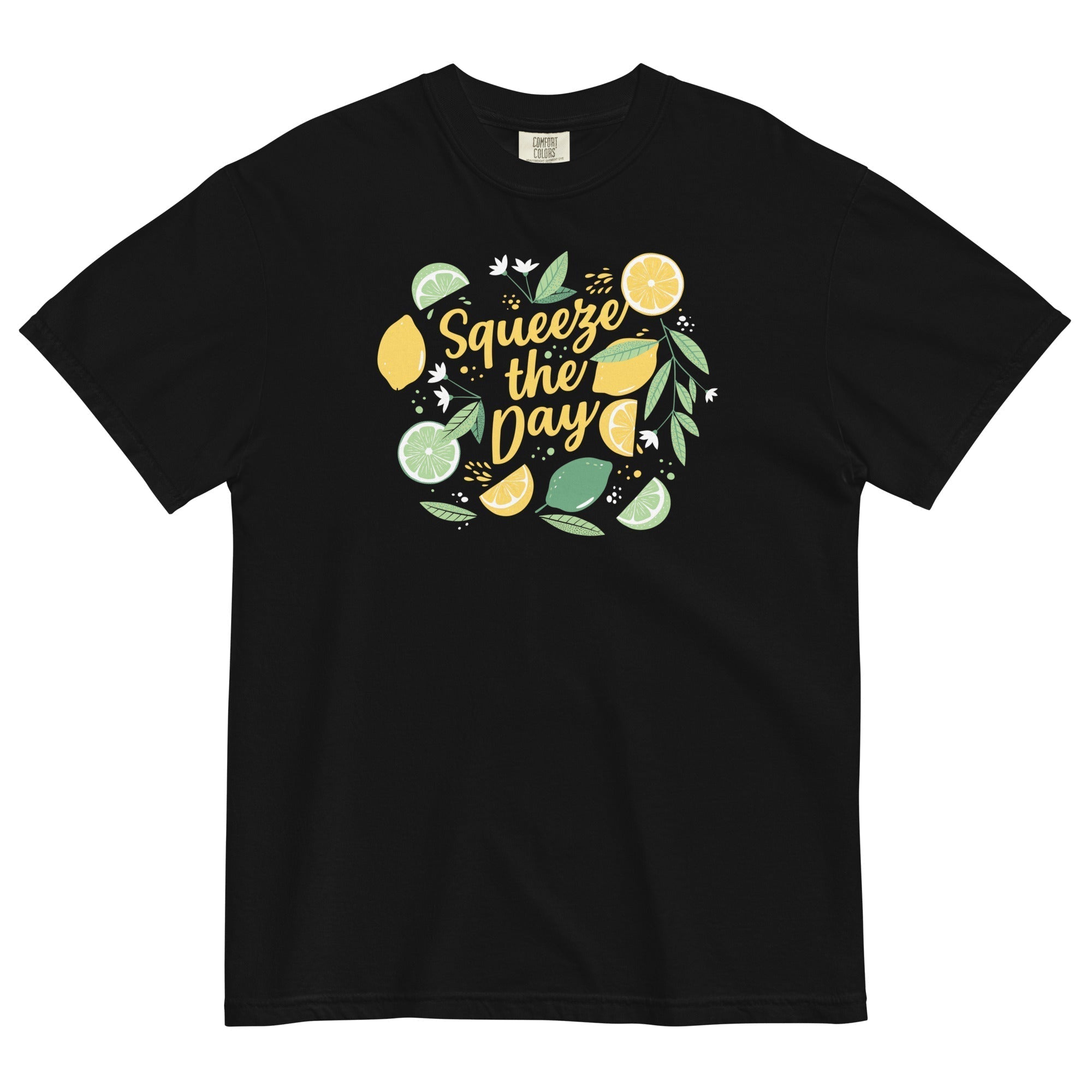 Squeeze The Day Men's Relaxed Fit Tee Hoodie, Sweatshirt | PureTeeCo.com (Image 2)