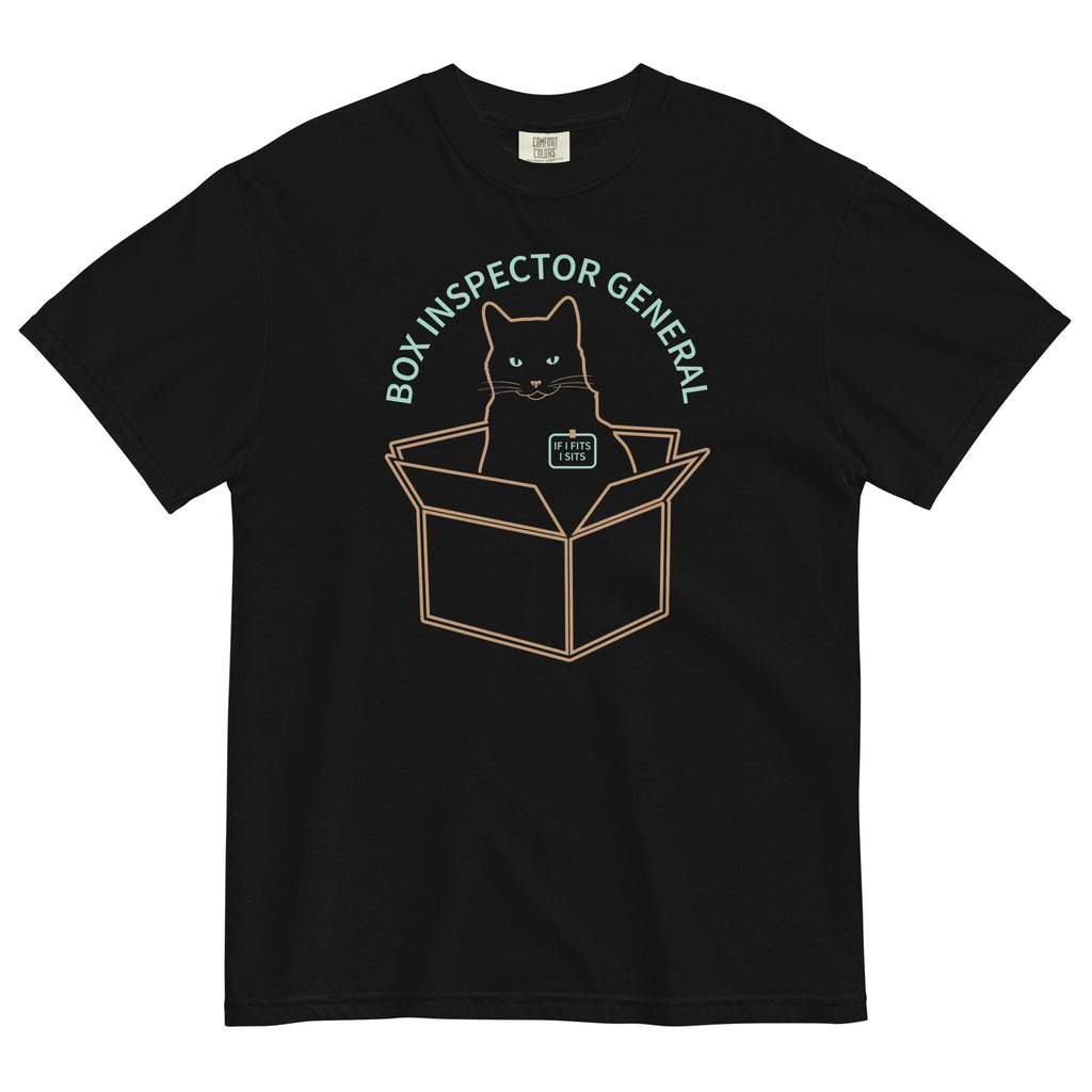 Box Inspector General Men's Relaxed Fit Tee Hoodie, Sweatshirt | PureTeeCo.com (Image 1)