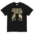 Mighty Odinson Bros Men's Relaxed Fit Tee Hoodie, Sweatshirt | PureTeeCo.com (Image 1)