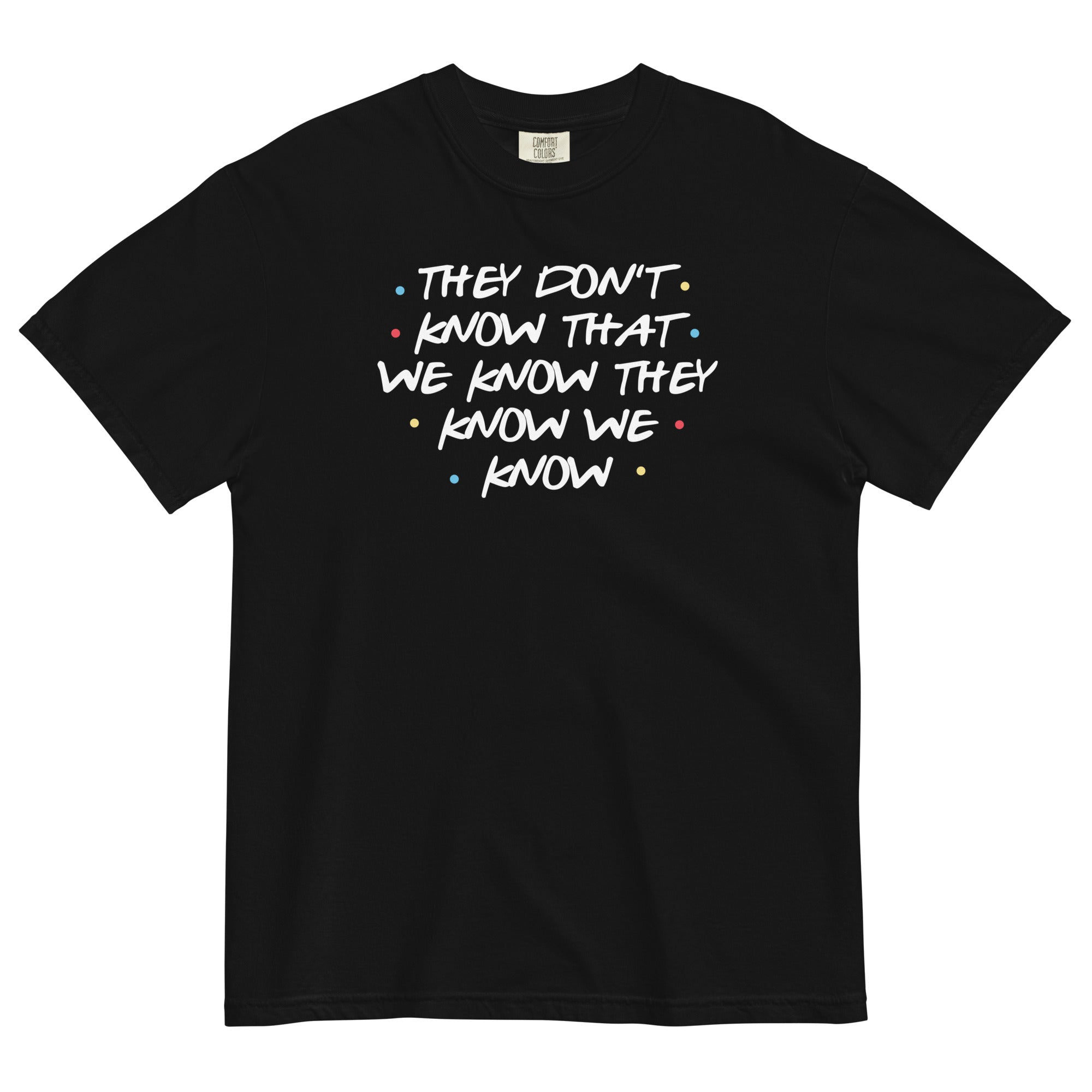 They Don't Know That We Know Men's Relaxed Fit Tee Hoodie, Sweatshirt | PureTeeCo.com (Image 2)