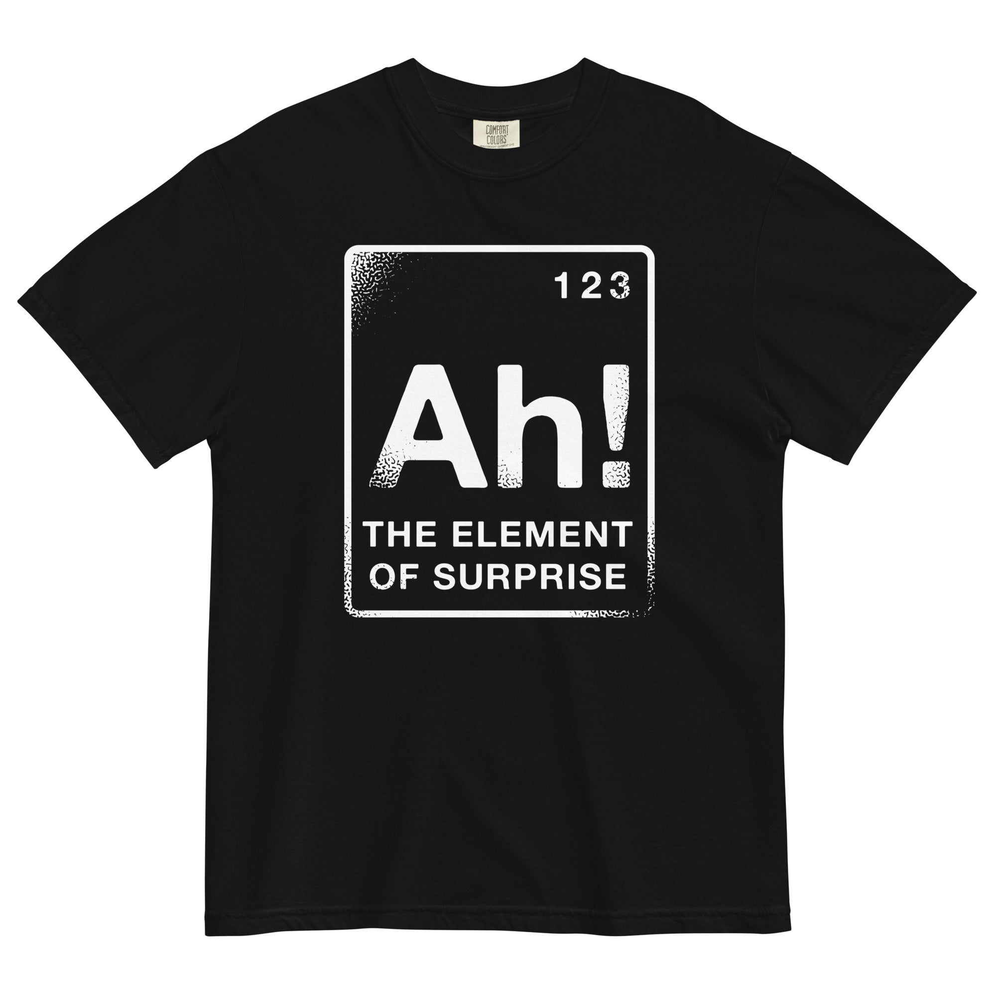 The Element Of Surprise Men's Relaxed Fit Tee Hoodie, Sweatshirt | PureTeeCo.com (Image 4)