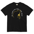 My Familiar And I Are Busy Men's Relaxed Fit Tee Hoodie, Sweatshirt | PureTeeCo.com (Image 1)
