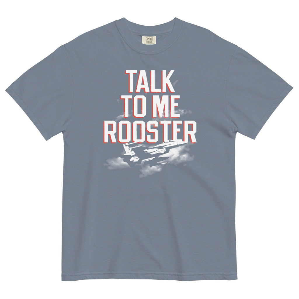 Talk To Me Rooster Men's Relaxed Fit Tee Hoodie, Sweatshirt | PureTeeCo.com (Image 5)