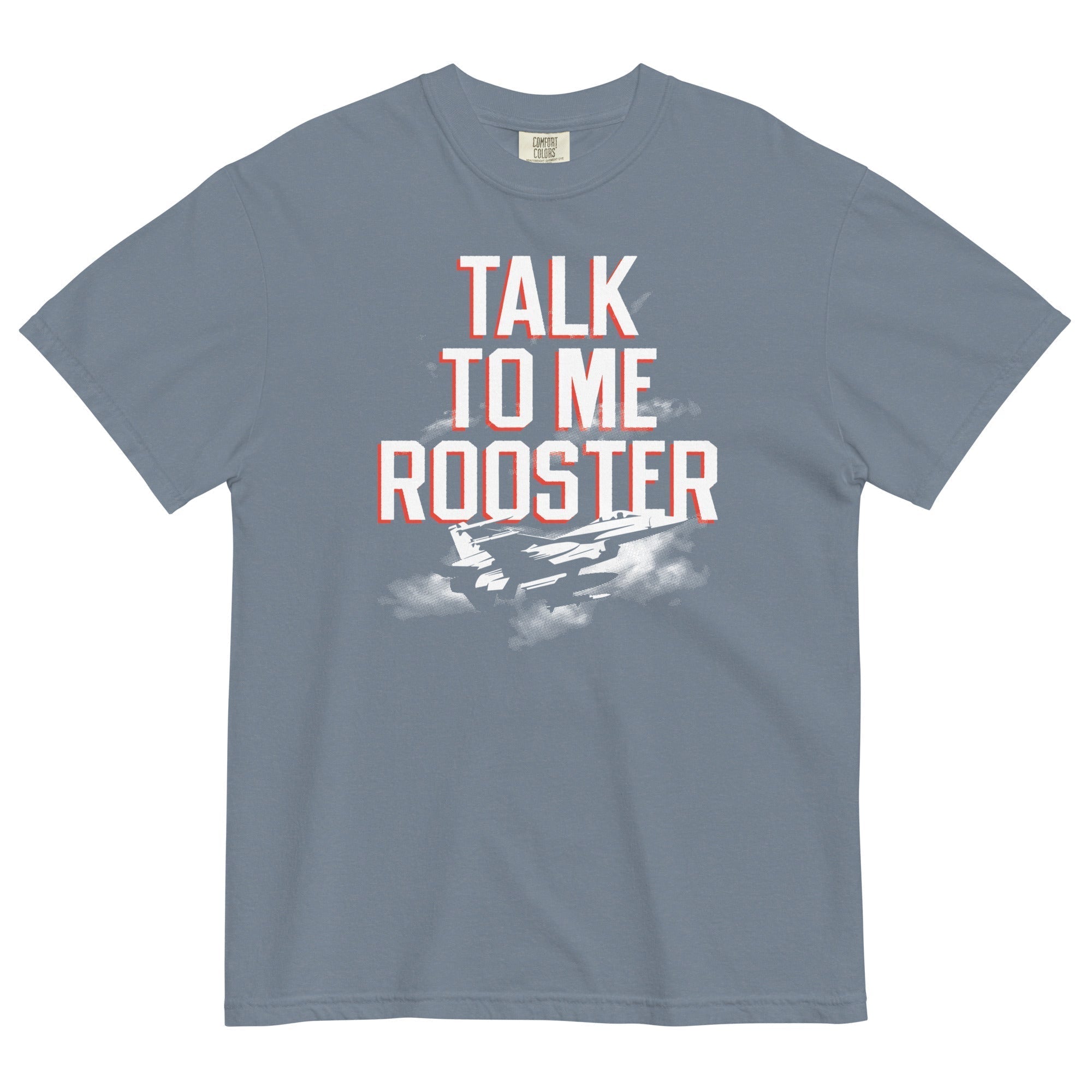 Talk To Me Rooster Men's Relaxed Fit Tee Hoodie, Sweatshirt | PureTeeCo.com (Image 5)