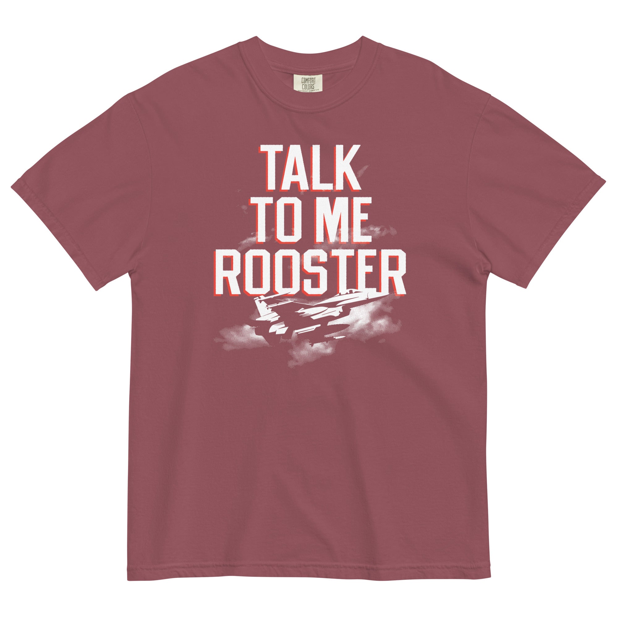 Talk To Me Rooster Men's Relaxed Fit Tee Hoodie, Sweatshirt | PureTeeCo.com (Image 4)