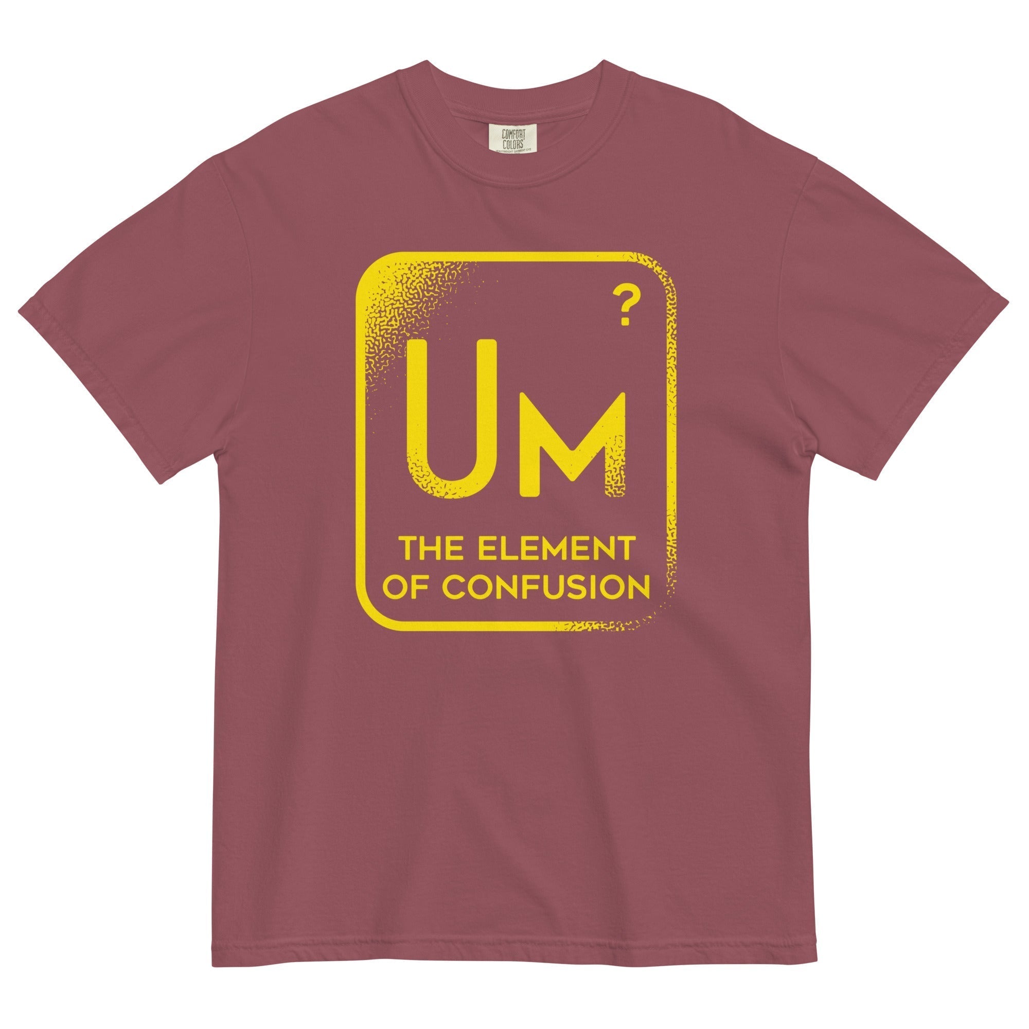 The Element Of Confusion Men's Relaxed Fit Tee Hoodie, Sweatshirt | PureTeeCo.com (Image 4)