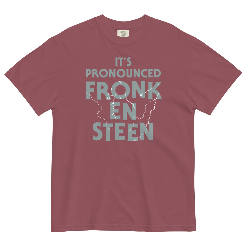 It's Pronounced Fronk-En-Steen Men's Relaxed Fit Tee Hoodie, Sweatshirt | PureTeeCo.com (Image 3)