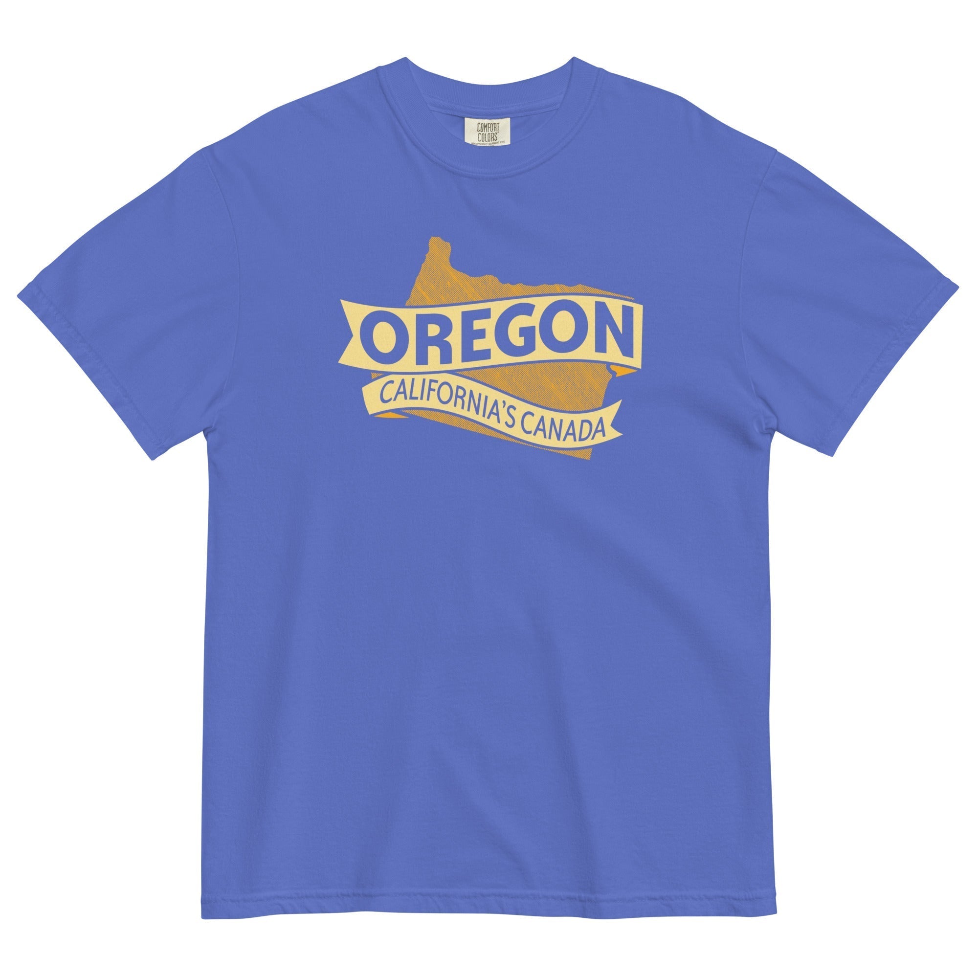 Oregon California's Canada Men's Relaxed Fit Tee Hoodie, Sweatshirt | PureTeeCo.com (Image 4)
