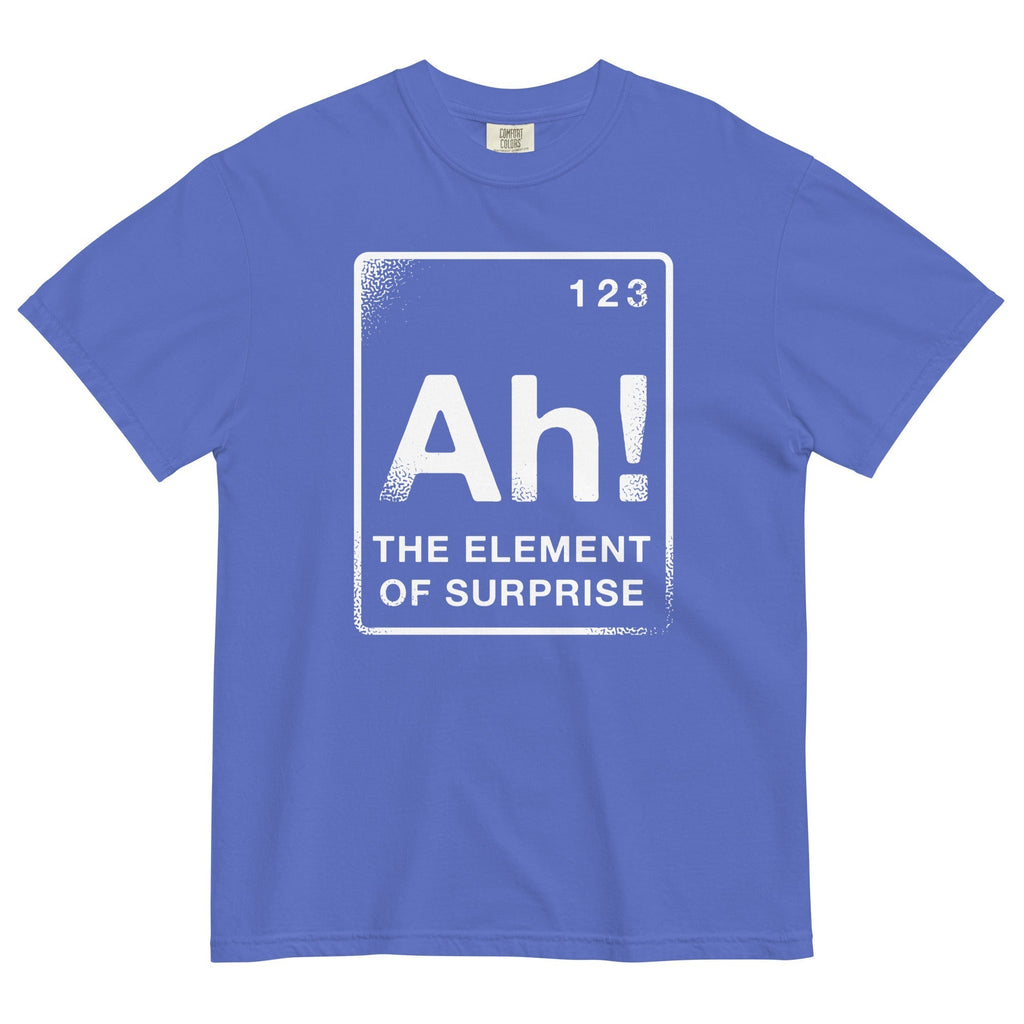 The Element Of Surprise Men's Relaxed Fit Tee Hoodie, Sweatshirt | PureTeeCo.com (Image 3)