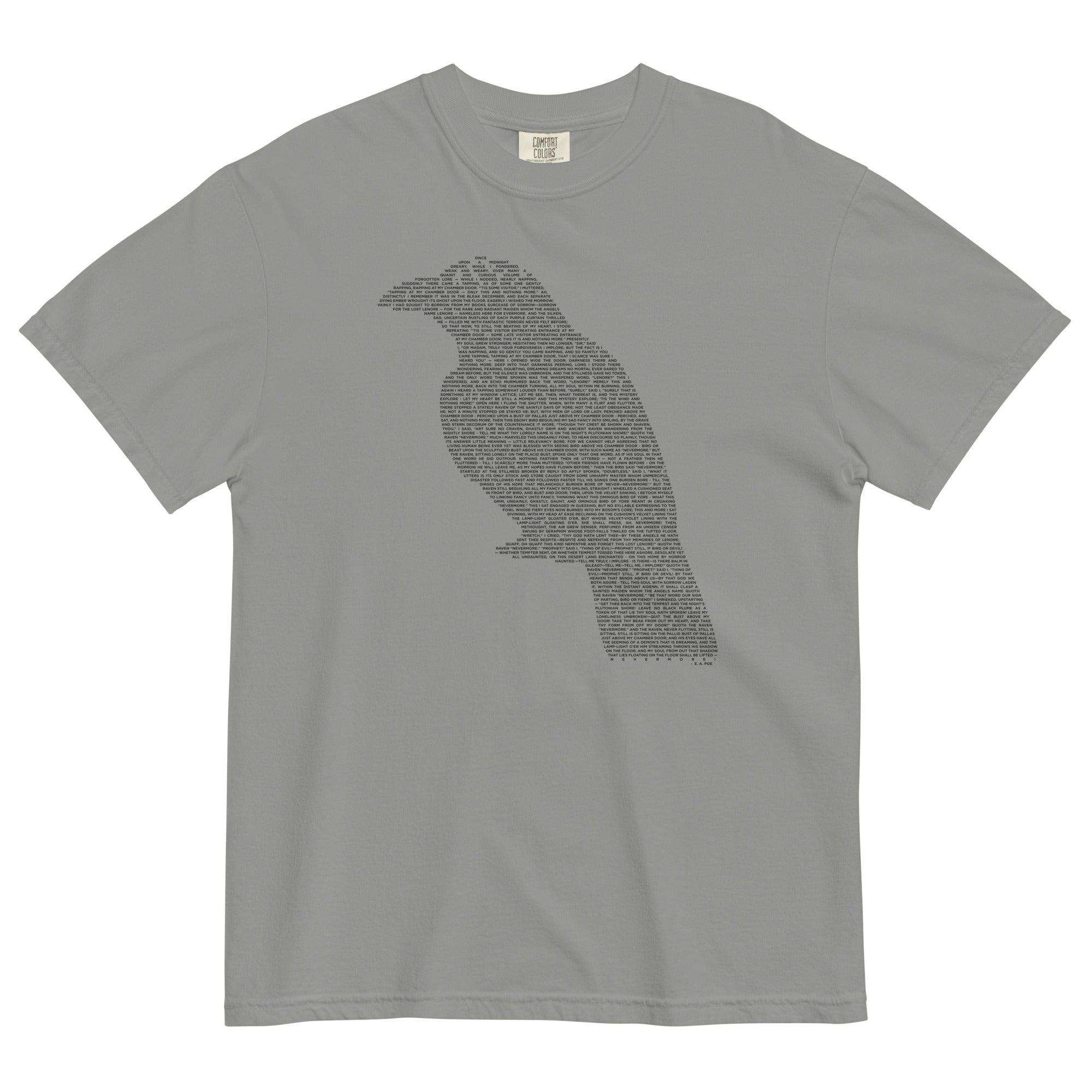 The Raven Men's Relaxed Fit Tee Hoodie, Sweatshirt | PureTeeCo.com (Image 1)