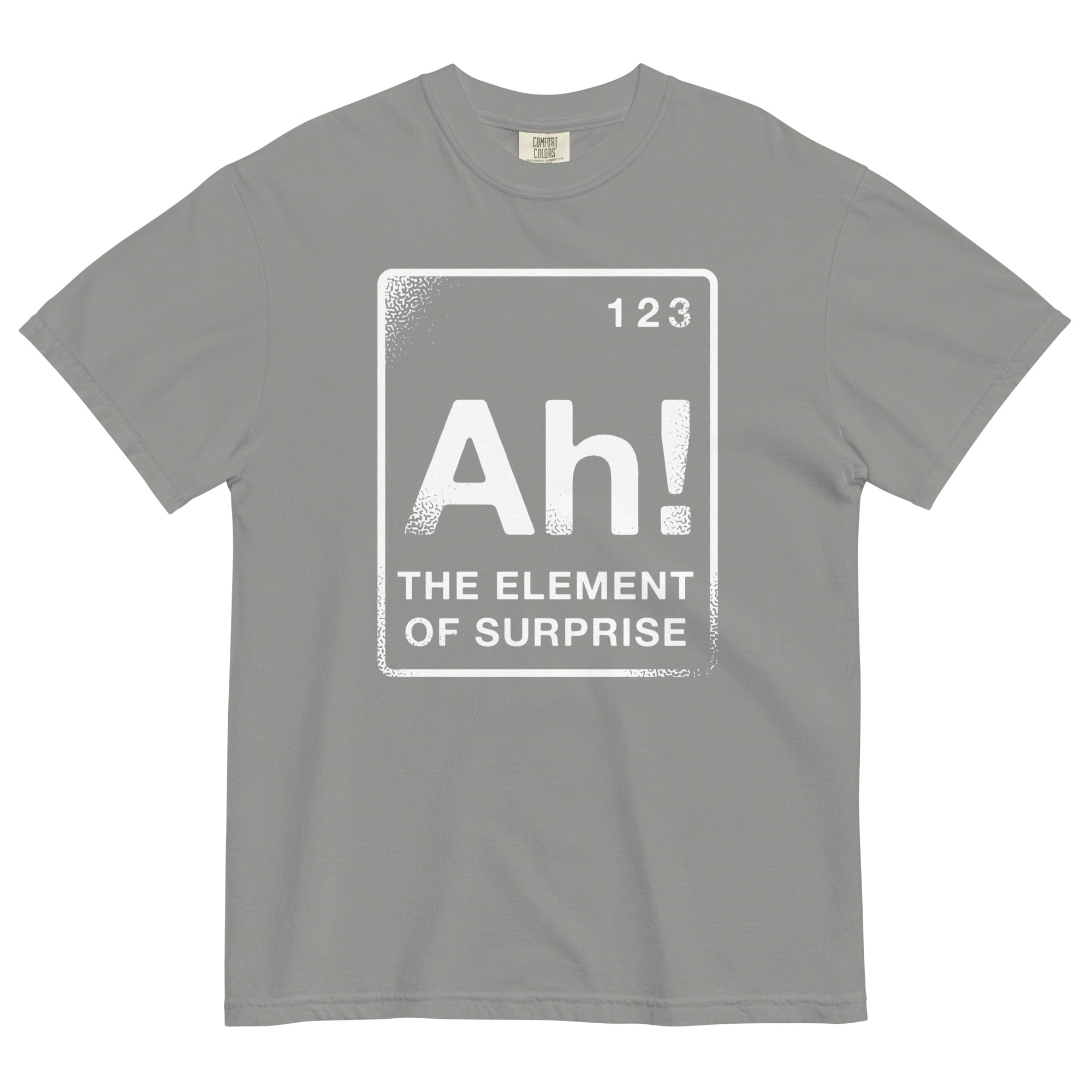The Element Of Surprise Men's Relaxed Fit Tee Hoodie, Sweatshirt | PureTeeCo.com (Image 5)