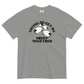 Trying To Get My Sheep Together Men's Relaxed Fit Tee Hoodie, Sweatshirt | PureTeeCo.com (Image 1)