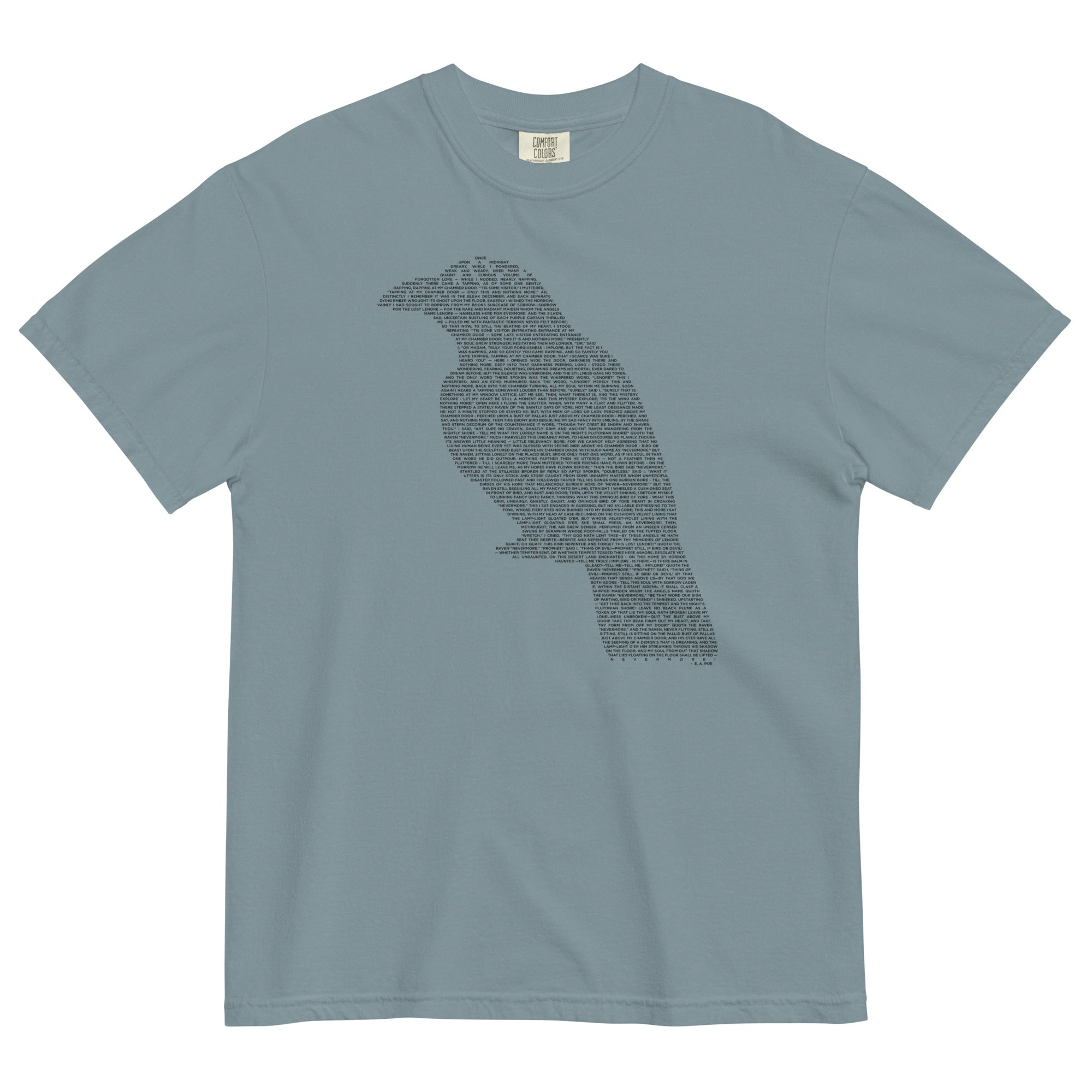 The Raven Men's Relaxed Fit Tee Hoodie, Sweatshirt | PureTeeCo.com (Image 3)