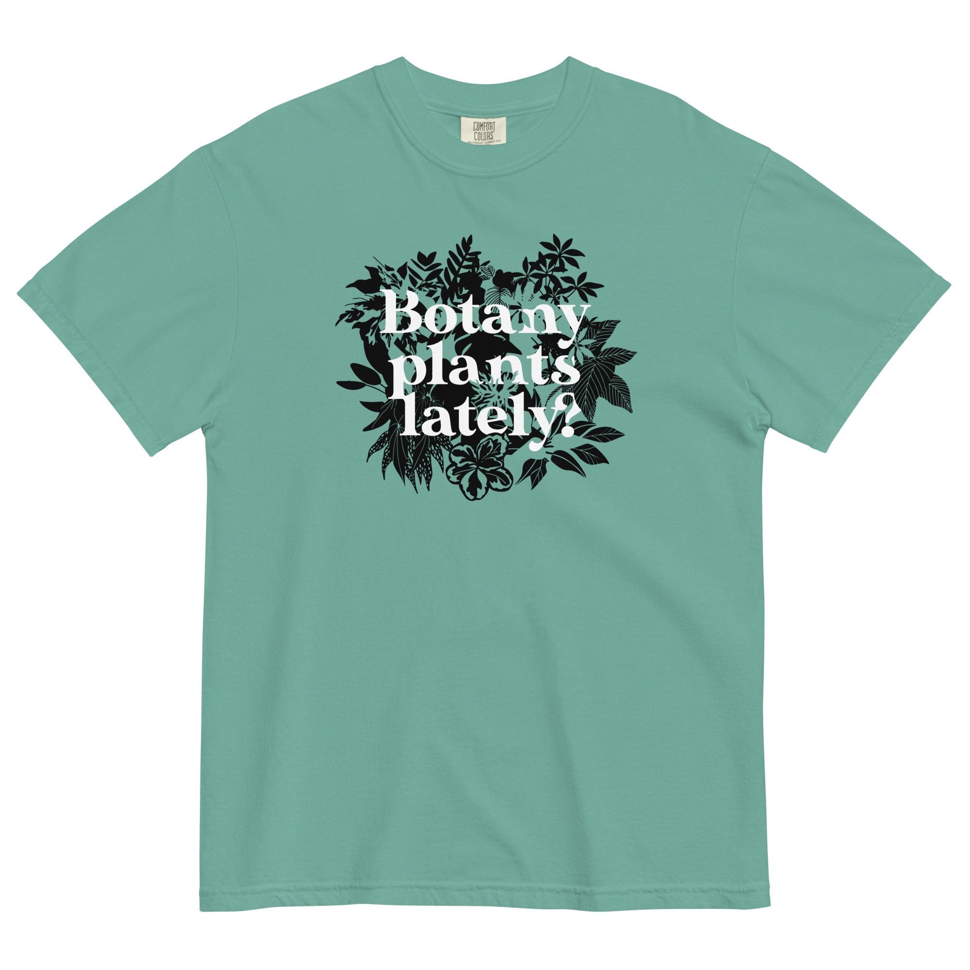 Botany Plants Lately? Men's Relaxed Fit Tee Hoodie, Sweatshirt | PureTeeCo.com (Image 1)