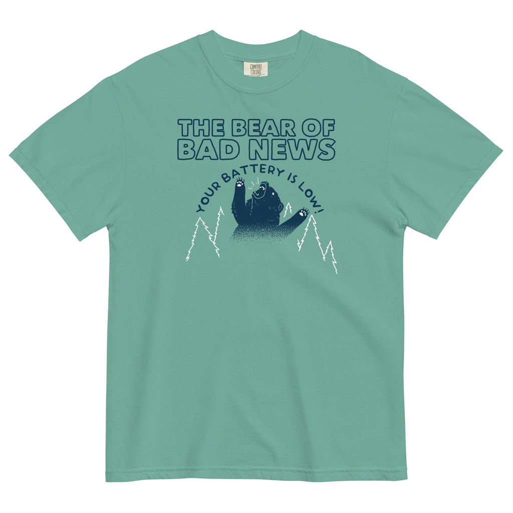 The Bear Of Bad News Men's Relaxed Fit Tee Hoodie, Sweatshirt | PureTeeCo.com (Image 5)