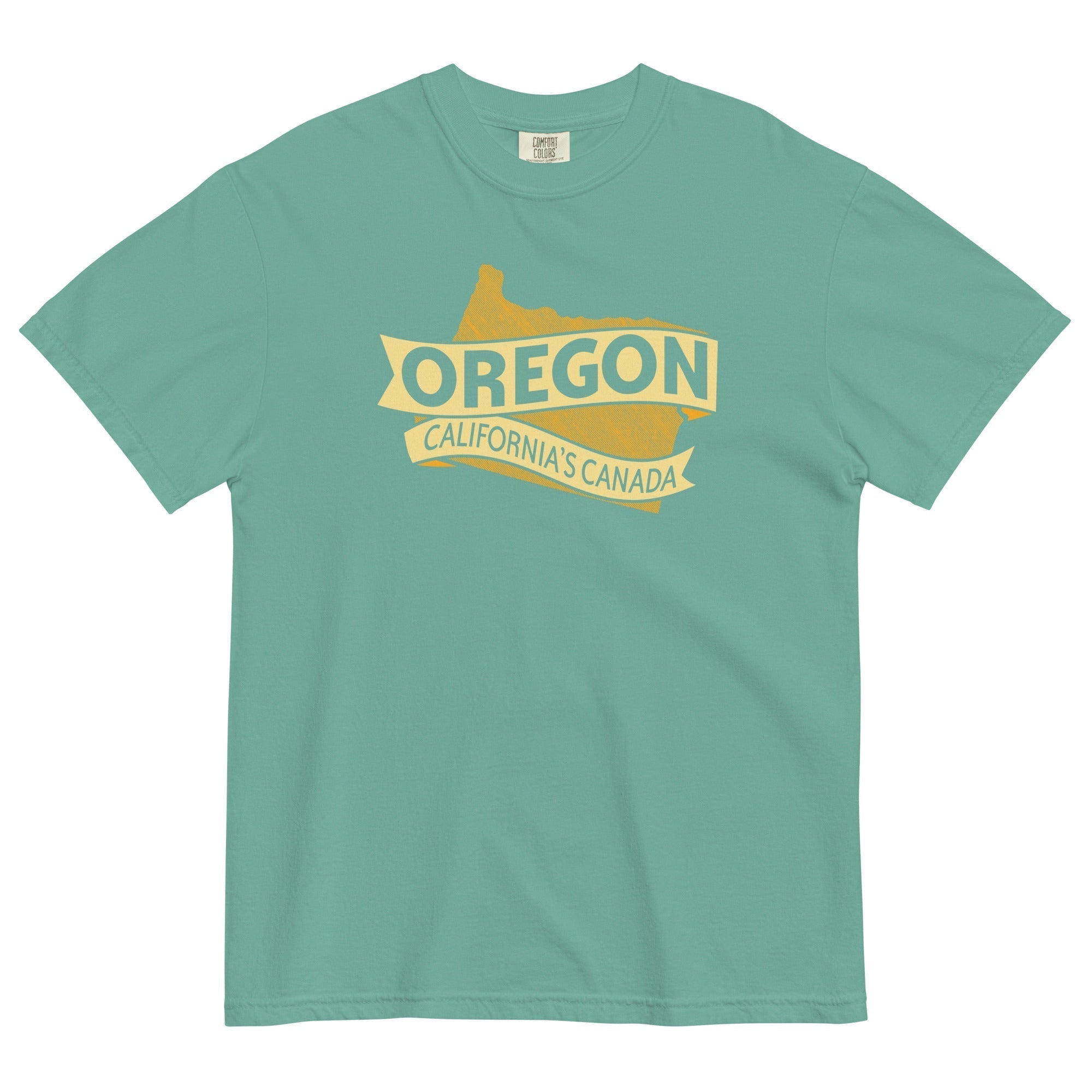 Oregon California's Canada Men's Relaxed Fit Tee Hoodie, Sweatshirt | PureTeeCo.com (Image 1)