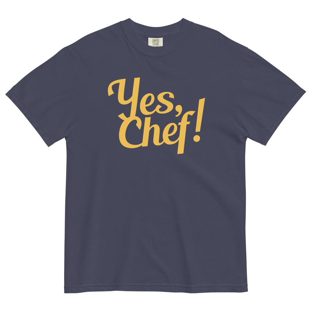 Yes, Chef! Men's Relaxed Fit Tee Hoodie, Sweatshirt | PureTeeCo.com (Image 1)