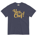 Yes, Chef! Men's Relaxed Fit Tee Hoodie, Sweatshirt | PureTeeCo.com (Image 1)