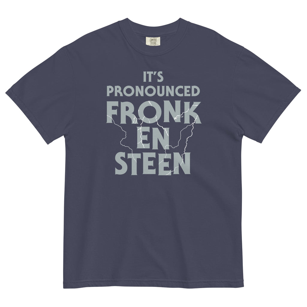 It's Pronounced Fronk-En-Steen Men's Relaxed Fit Tee Hoodie, Sweatshirt | PureTeeCo.com (Image 2)