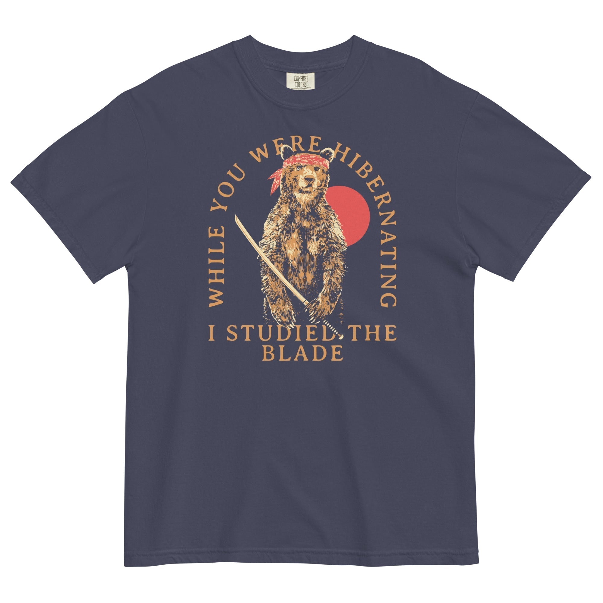 I Studied The Blade Men's Relaxed Fit Tee Hoodie, Sweatshirt | PureTeeCo.com (Image 2)