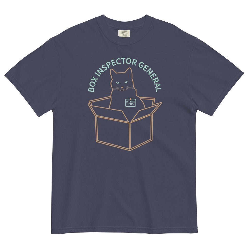 Box Inspector General Men's Relaxed Fit Tee Hoodie, Sweatshirt | PureTeeCo.com (Image 2)