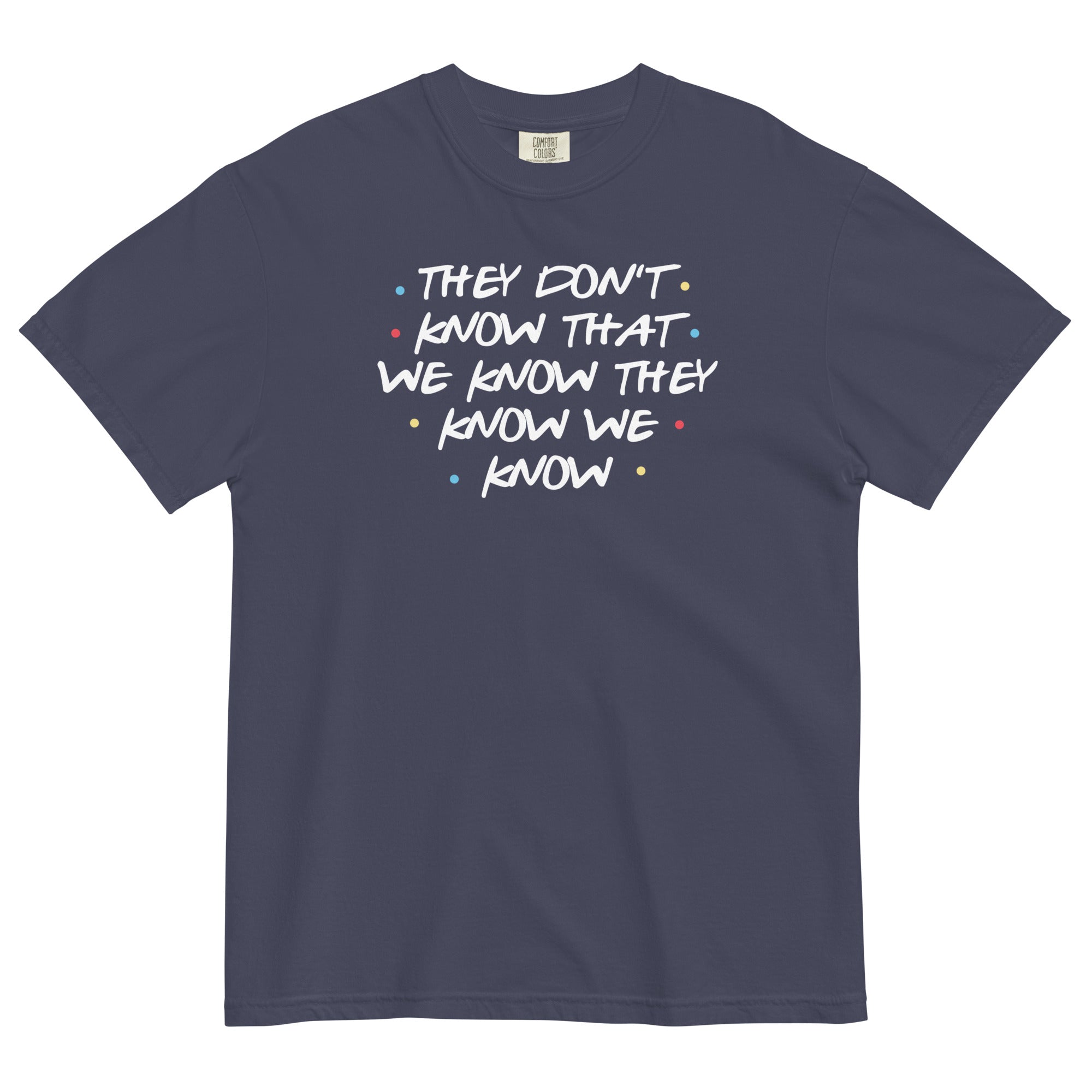 They Don't Know That We Know Men's Relaxed Fit Tee Hoodie, Sweatshirt | PureTeeCo.com (Image 3)