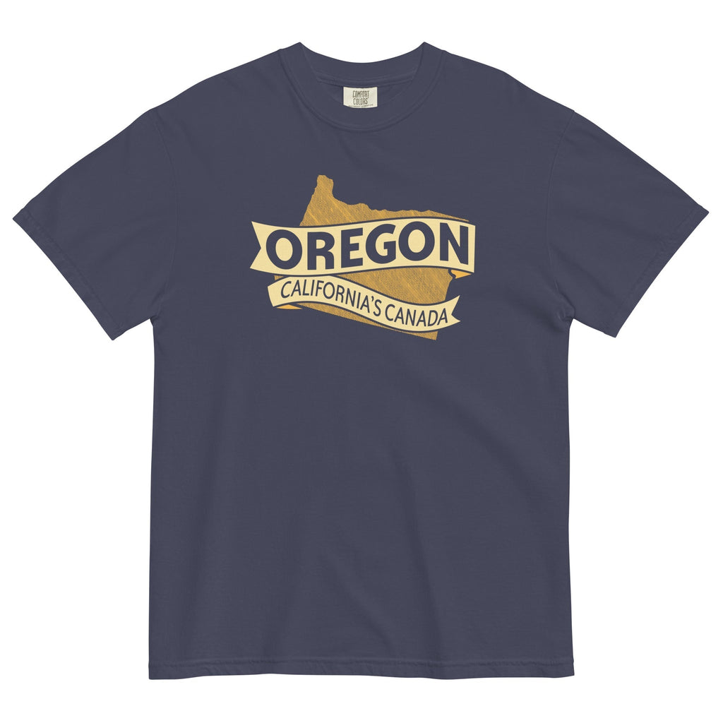 Oregon California's Canada Men's Relaxed Fit Tee Hoodie, Sweatshirt | PureTeeCo.com (Image 2)