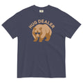 Hug Dealer Men's Relaxed Fit Tee Hoodie, Sweatshirt | PureTeeCo.com (Image 1)