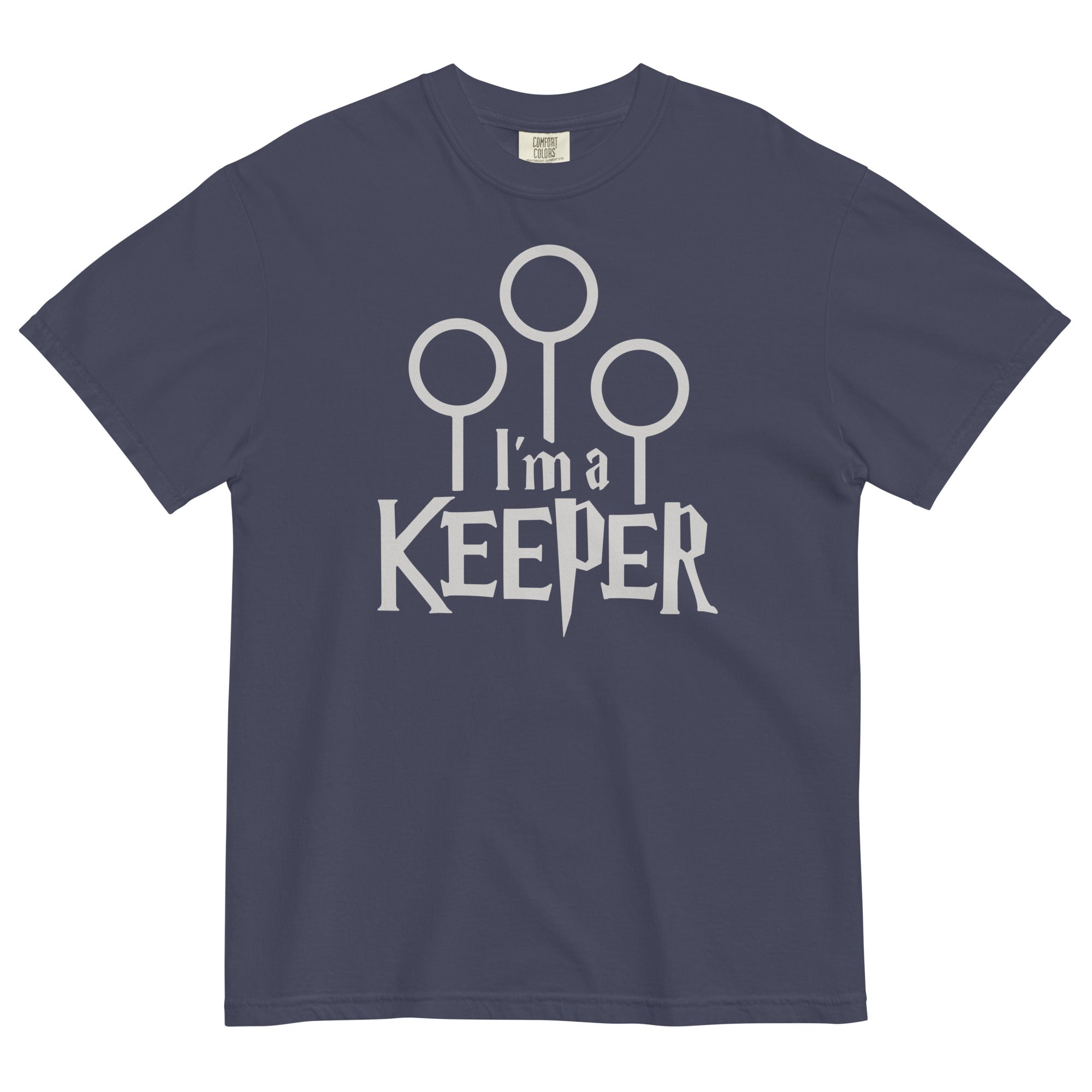 I'm A Keeper Men's Relaxed Fit Tee Hoodie, Sweatshirt | PureTeeCo.com (Image 3)