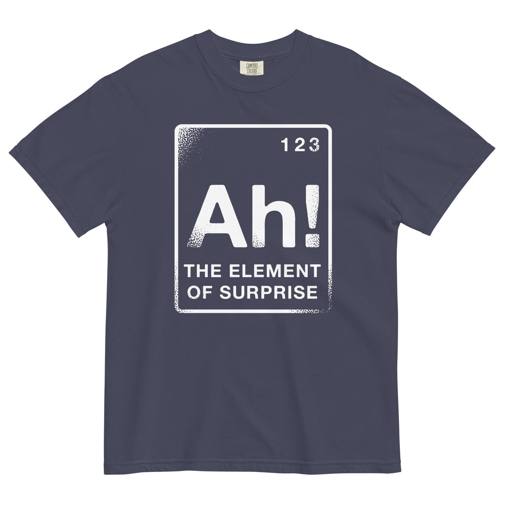 The Element Of Surprise Men's Relaxed Fit Tee Hoodie, Sweatshirt | PureTeeCo.com (Image 2)