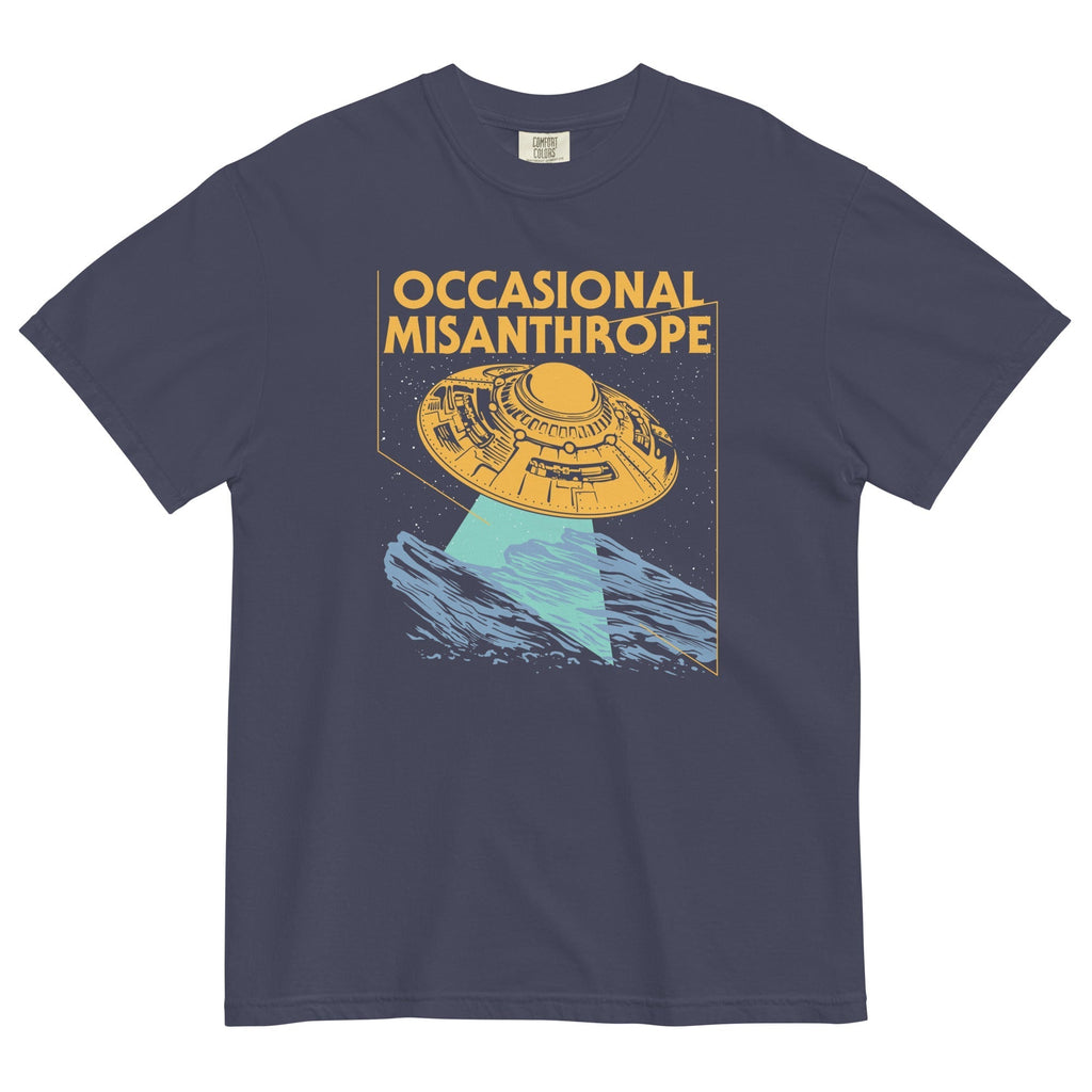 Occasional Misanthrope Men's Relaxed Fit Tee Hoodie, Sweatshirt | PureTeeCo.com (Image 2)
