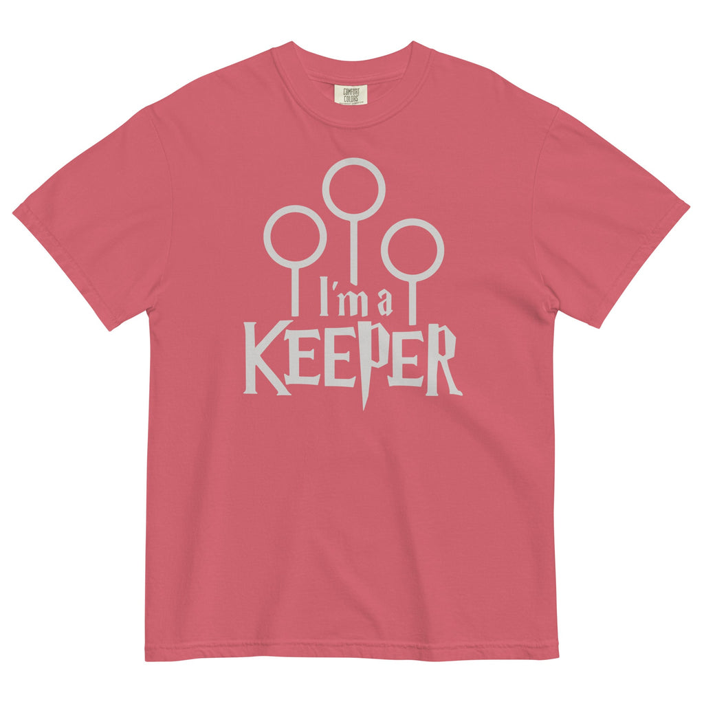I'm A Keeper Men's Relaxed Fit Tee Hoodie, Sweatshirt | PureTeeCo.com (Image 5)