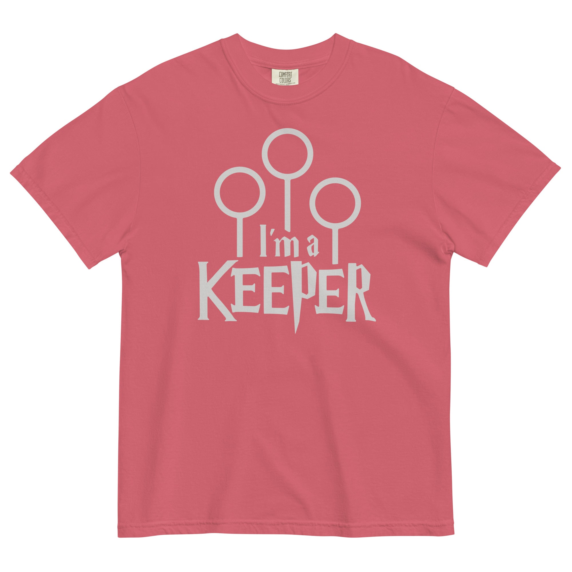 I'm A Keeper Men's Relaxed Fit Tee Hoodie, Sweatshirt | PureTeeCo.com (Image 5)