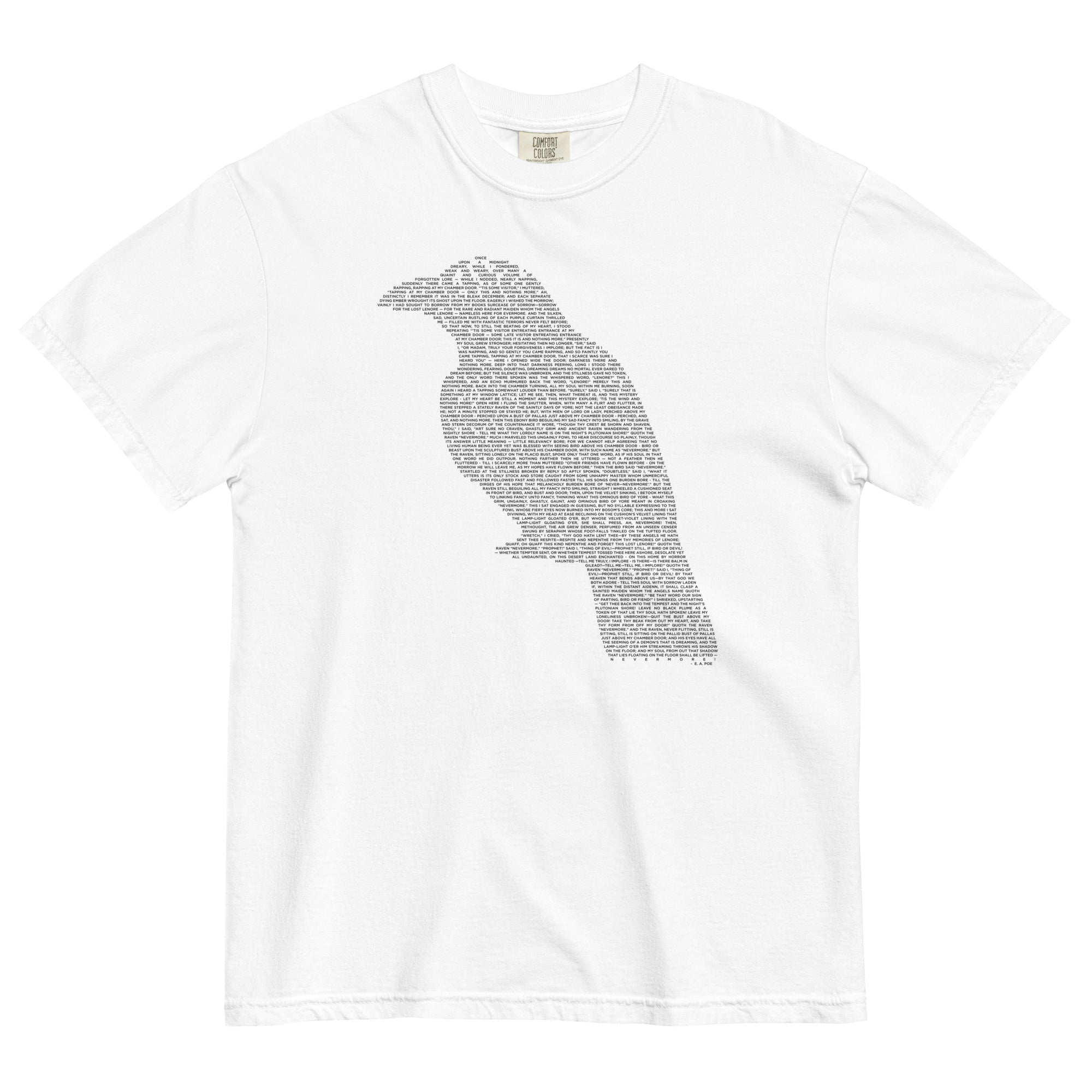 The Raven Men's Relaxed Fit Tee Hoodie, Sweatshirt | PureTeeCo.com (Image 4)