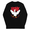 Honk Goose On The Loose Unisex Long Sleeve Tee Hoodie, Sweatshirt | PureTeeCo.com (Image 1)