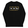NErDy Elements Unisex Long Sleeve Tee Hoodie, Sweatshirt | PureTeeCo.com (Image 1)