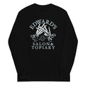 Edward's Salon and Topiary Unisex Long Sleeve Tee Hoodie, Sweatshirt | PureTeeCo.com (Image 1)