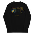 Total Eclipse Of The Heart Unisex Long Sleeve Tee Hoodie, Sweatshirt | PureTeeCo.com (Image 1)