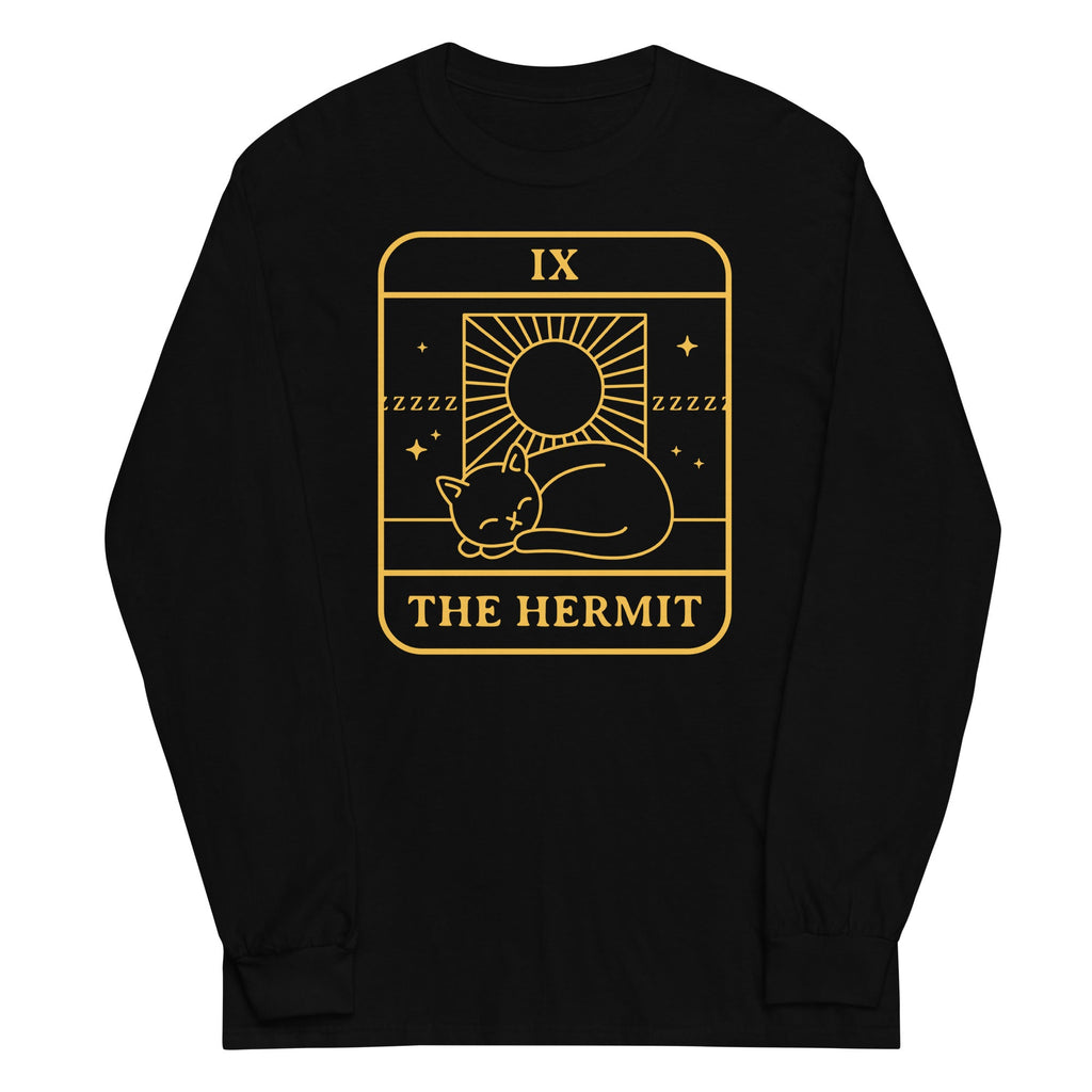 The Hermit Unisex Long Sleeve Tee Hoodie, Sweatshirt | PureTeeCo.com (Image 1)