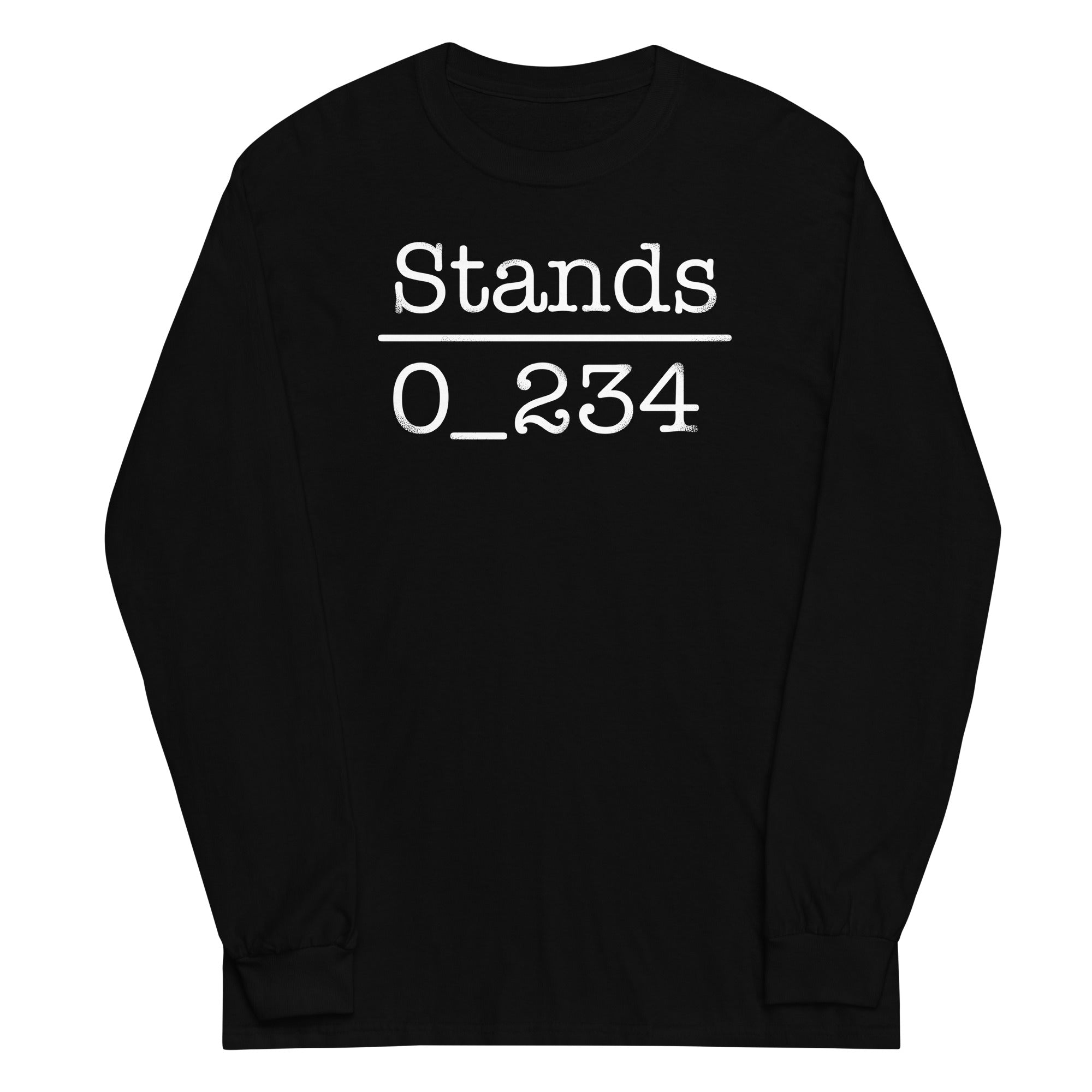 No 1 Under Stands Unisex Long Sleeve Tee Hoodie, Sweatshirt | PureTeeCo.com (Image 2)