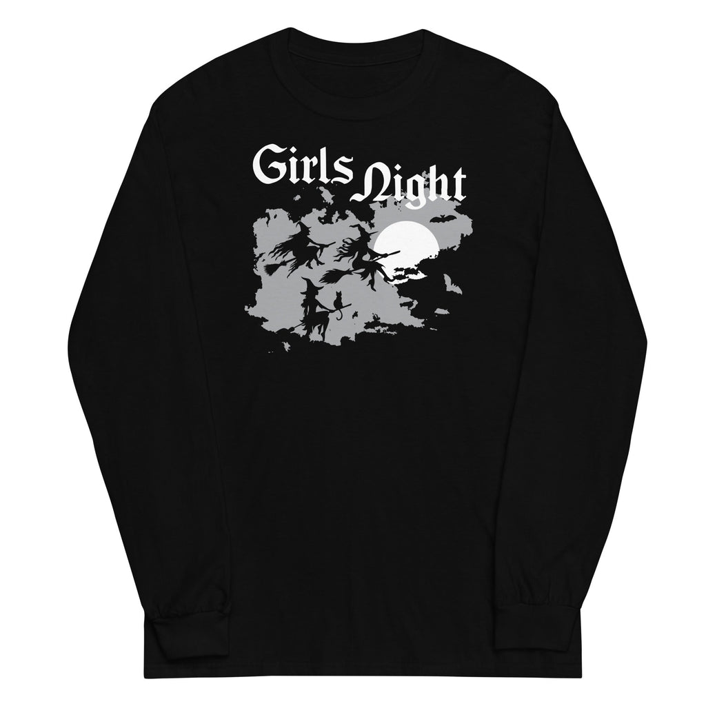Girls Night Unisex Long Sleeve Tee Hoodie, Sweatshirt | PureTeeCo.com (Image 1)