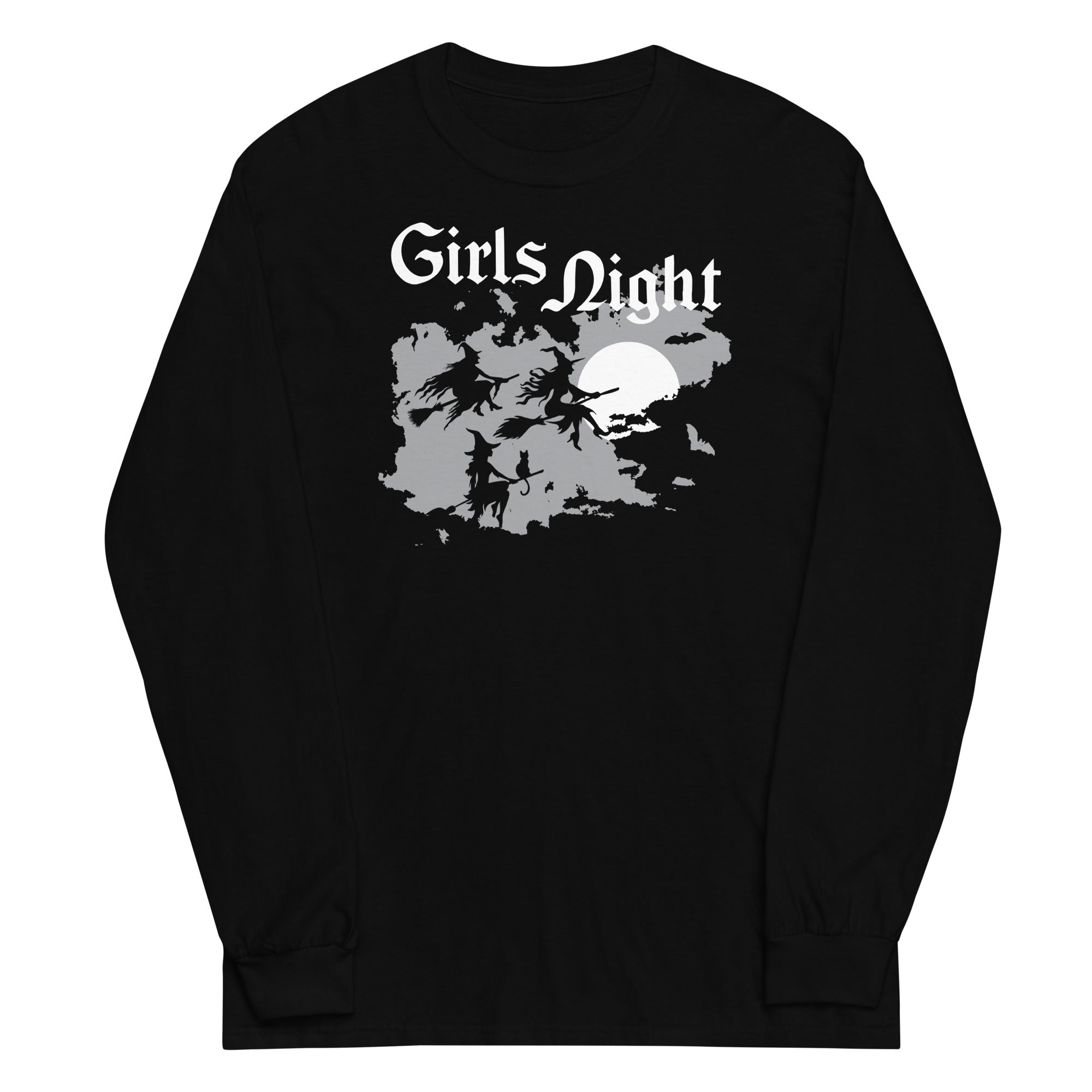 Girls Night Unisex Long Sleeve Tee Hoodie, Sweatshirt | PureTeeCo.com (Image 1)