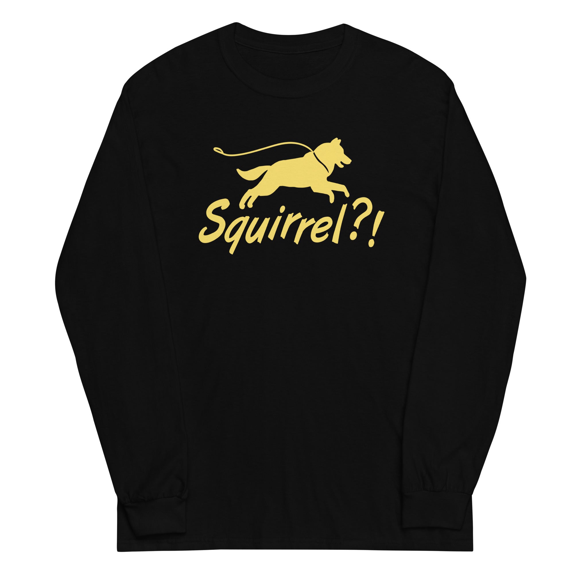 Squirrel?! Unisex Long Sleeve Tee Hoodie, Sweatshirt | PureTeeCo.com (Image 2)