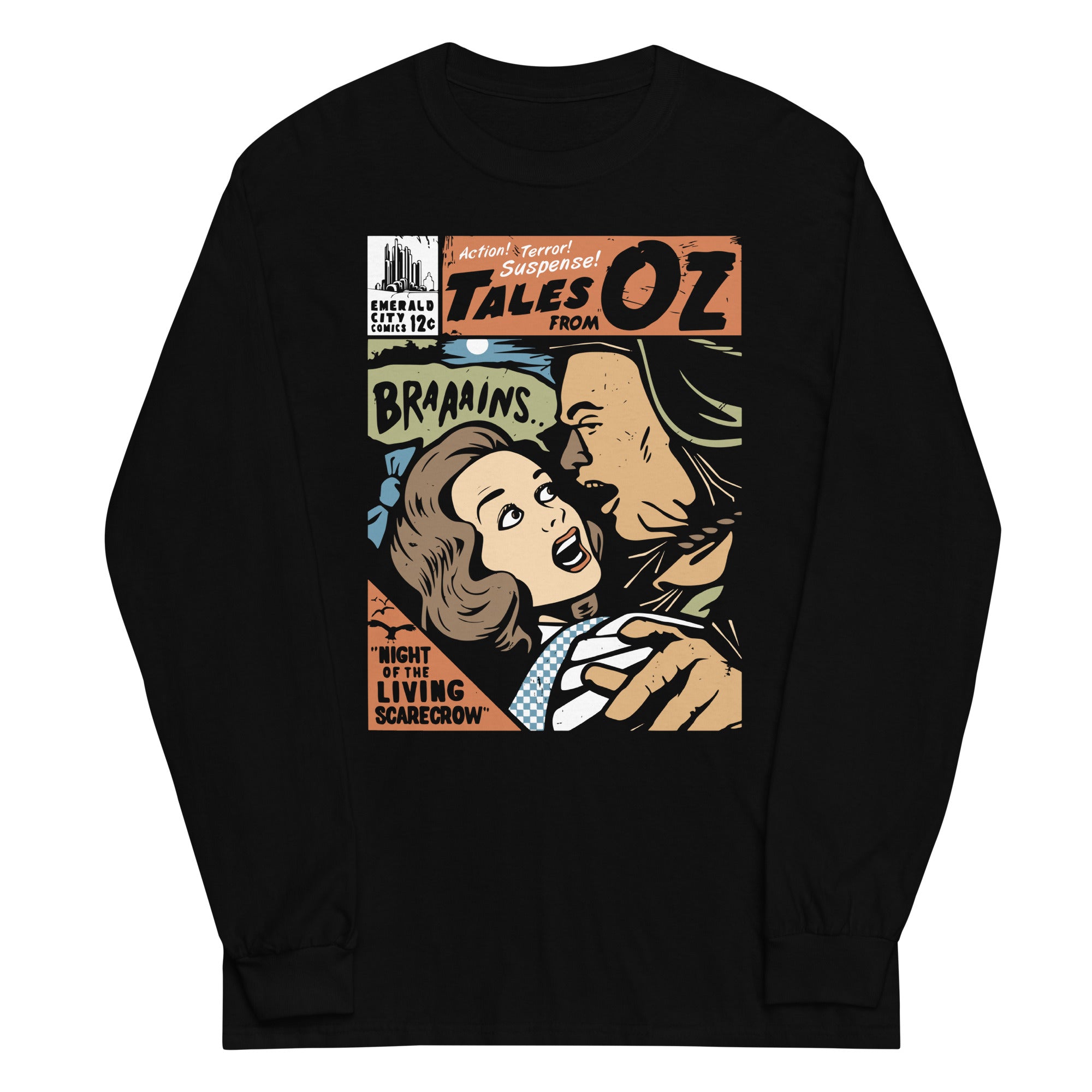 Tales From Oz Unisex Long Sleeve Tee Hoodie, Sweatshirt | PureTeeCo.com (Image 2)