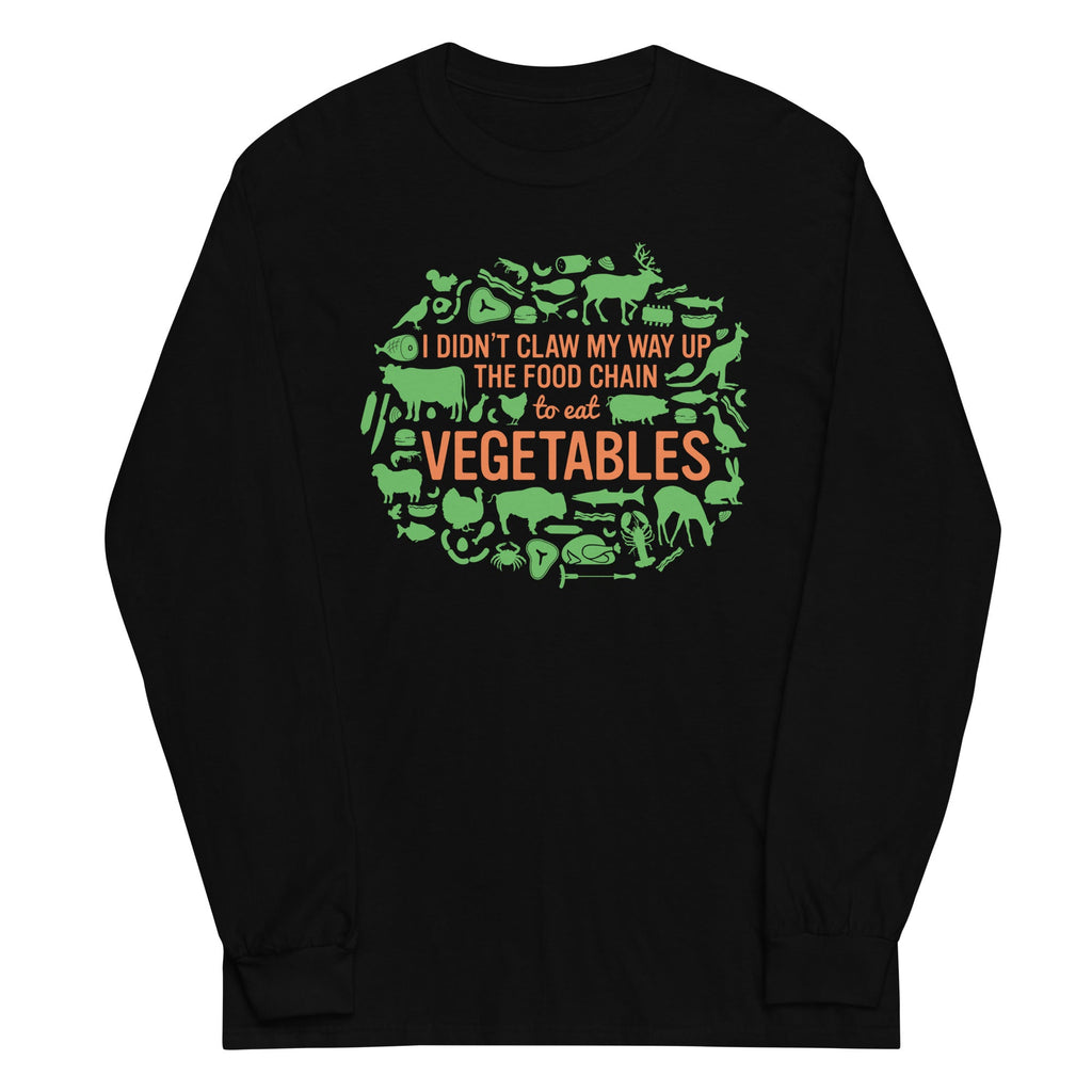 Top Of The Food Chain Unisex Long Sleeve Tee Hoodie, Sweatshirt | PureTeeCo.com (Image 2)