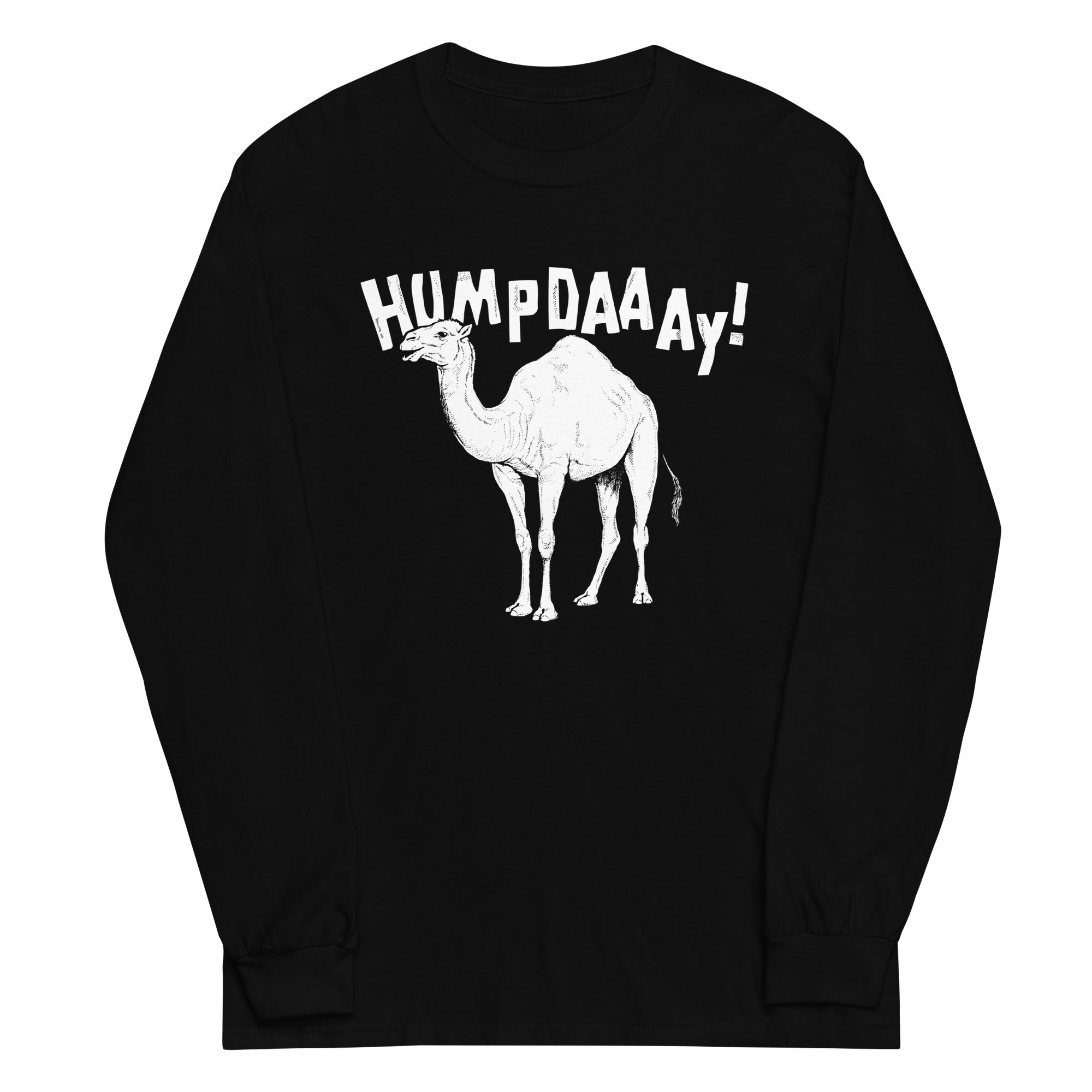 Hump Day! Unisex Long Sleeve Tee Hoodie, Sweatshirt | PureTeeCo.com (Image 2)