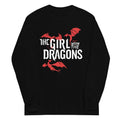 The Girl With The Dragons Unisex Long Sleeve Tee Hoodie, Sweatshirt | PureTeeCo.com (Image 1)