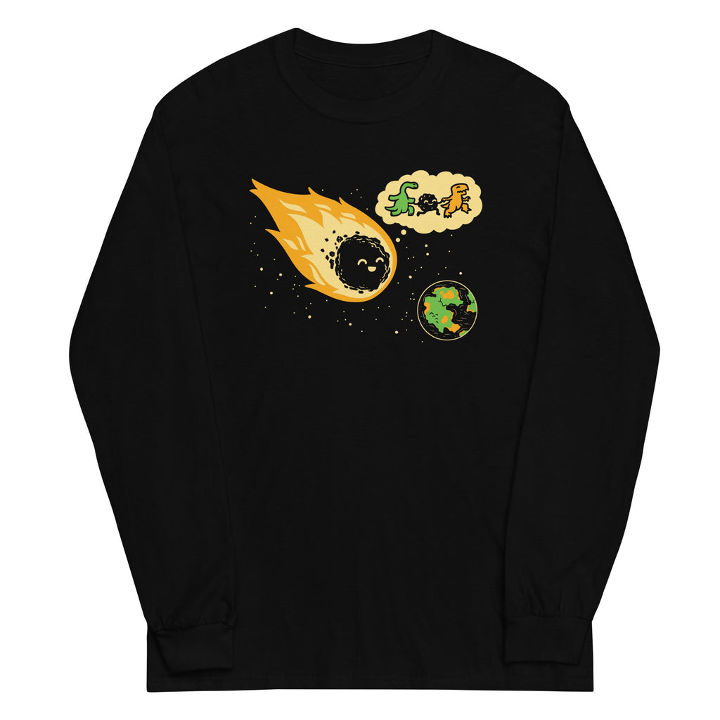 Meteor And Friends Unisex Long Sleeve Tee Hoodie, Sweatshirt | PureTeeCo.com (Image 1)