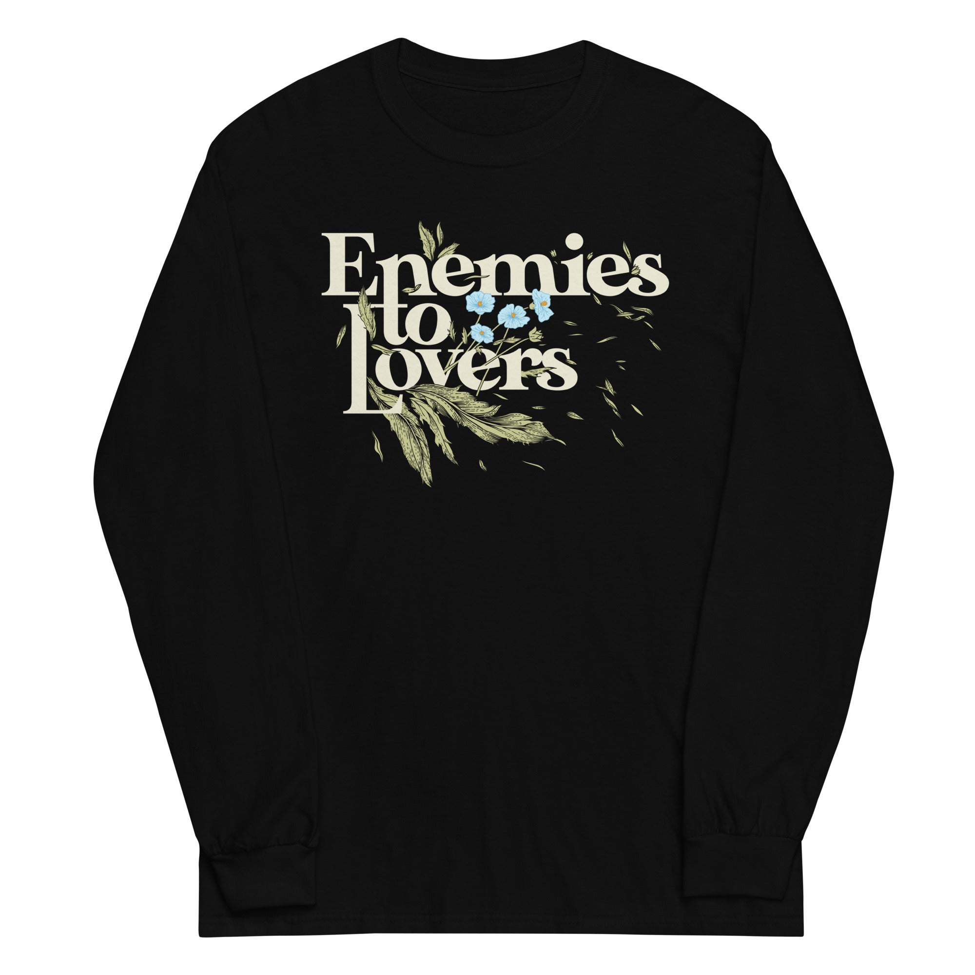 Enemies To Lovers Unisex Long Sleeve Tee Hoodie, Sweatshirt | PureTeeCo.com (Image 3)
