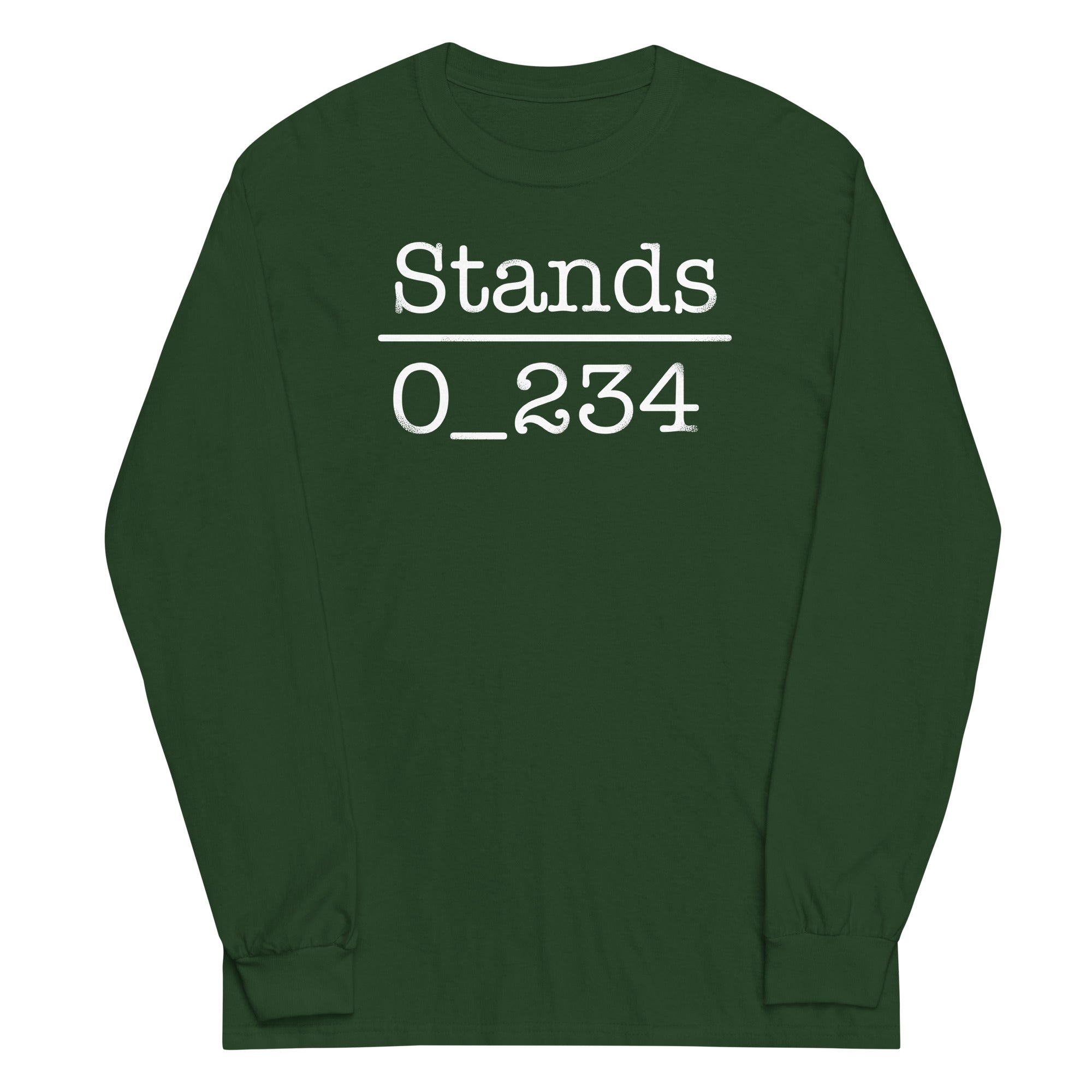 No 1 Under Stands Unisex Long Sleeve Tee Hoodie, Sweatshirt | PureTeeCo.com (Image 1)